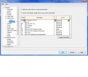 For GST HST PST setup tutorial 3