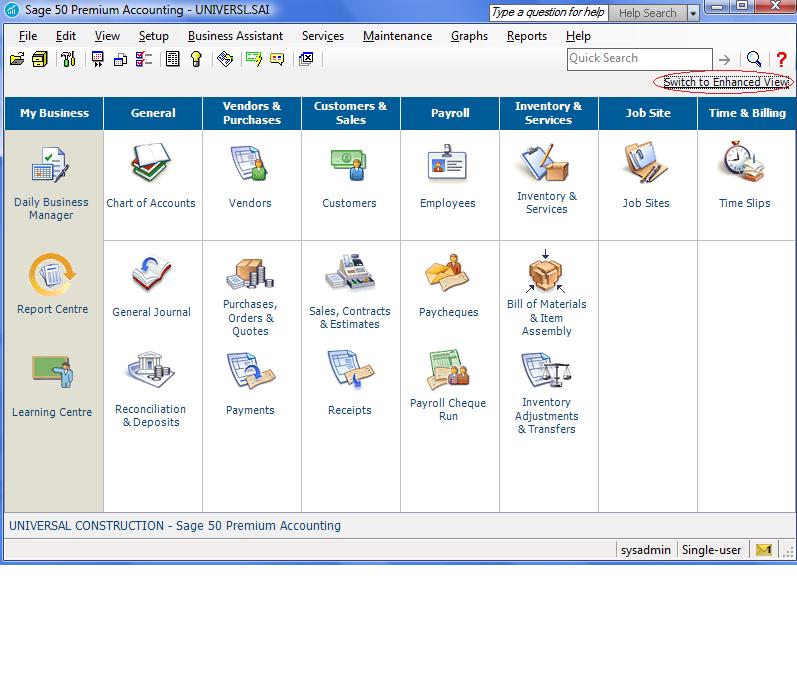 How To Set Up Chart Of Accounts In Sage 50