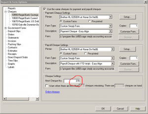 Reports & Forms Option 3