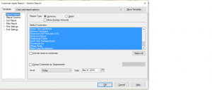 Customer Aged Report
