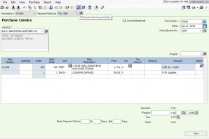 Recoprd Converted PO